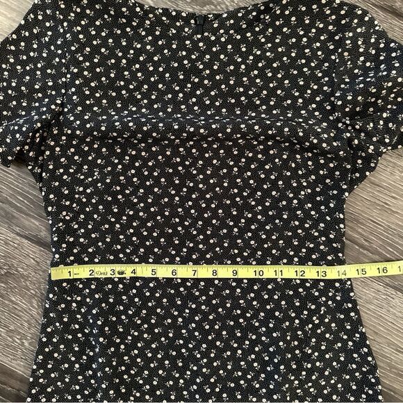 Laura Ashley Vintage Silk Floral Dress - Picture 8 of 12